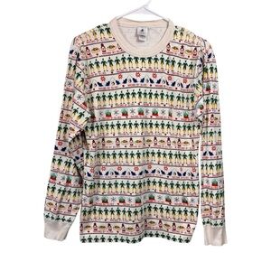 Hanna Andersson Top Adult M Christmas Elf Movie Organic Cotton top layering